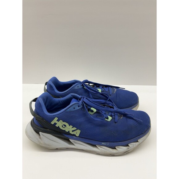 Hoka One One Elevon 2 Athletic Shoes Mens size 10 Blue Lace Up 1106477-DBGF - Picture 7 of 16